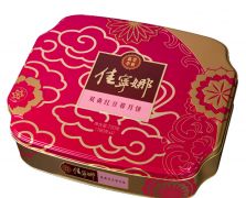佳寧娜雙黃紅豆蓉月餅